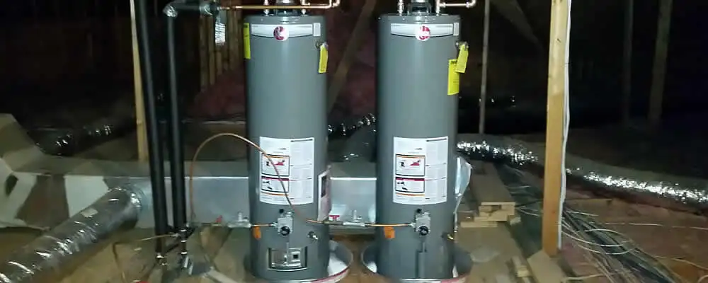 Tankless water heater installation for home hot water in Indianapolis, IN